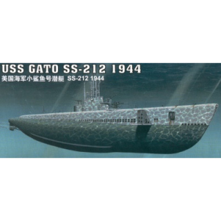 U-Boot U.S.S. Gato SS-212 (1944) - Trumpeter 1/144