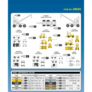 USN Carrier Deck Equipment - Trumpeter 1/350