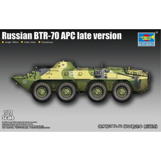 Russian BTR-70 APC late version - Trumpeter 1/72