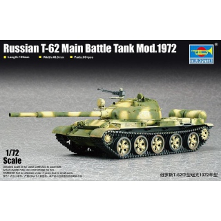 Russian T-62 MBT Mod.1972 - Trumpeter 1/72