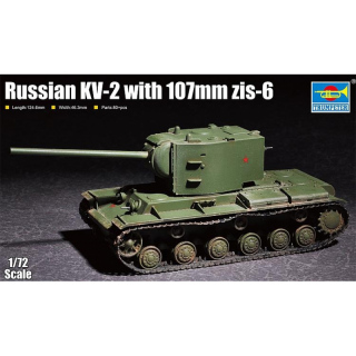 Russian KV-2 w. 107mm Zis-6 - Trumpeter 1/72