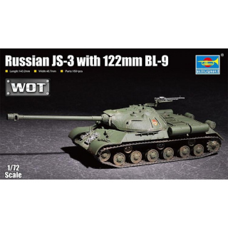 Russian JS-3 with 122mm BL-9 - Trumpeter 1/72