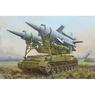 Soviet 2K11A TEL w. 9M8M Missile Krug-a (SA-4 Ganef) - Trumpeter 1/72