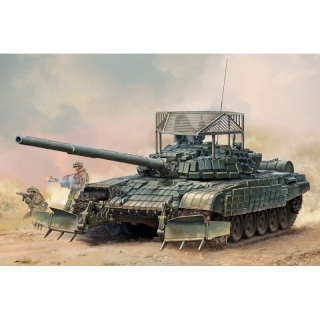 Russian T-72B1 w. KTM-6 & Grating Armour - Trumpeter 1/35