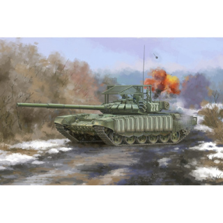 Russian T-72B3 w. 4S24 Soft Case ERA & Grating Armour - Trumpeter 1/35