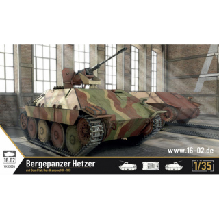 Bergepanzer Hetzer mit 3cm Flak Bordkanone MK-103 - 16.02 1/35