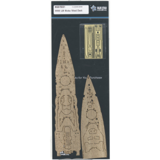 1/700 IJN Mutsu Wood Deck (for Aoshima 038680)