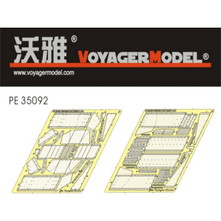 1/35 Fenders for Comet A-34 (for Bronco 35010)