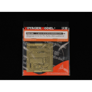 1/35 Stowage Bins for Pz.Kpfw.38(t) Pattern 2 (for Dragon 6290)