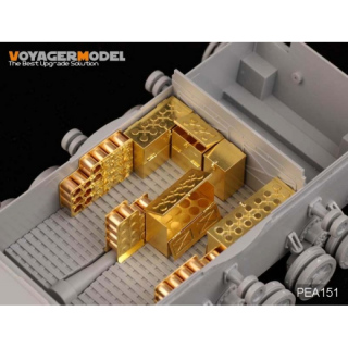1/35 WWII German Pz.Sfl.IVb 10.5cm leFH 18/1 Ammunition Stowage (for Dragon 6475)