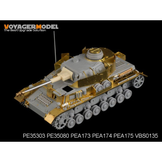 1/35 WWII German Pz.Kpfw.IV Ausf.D mit 75mm KwK 40 L/43 Turret Armour (for Dragon 6330)