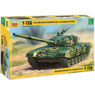 Russian MBT T-72B with ERA  - Zvezda 1/35