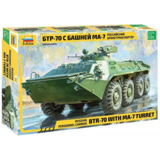 Russian BTR-70 with MA-7 Turret - Zvezda 1/35