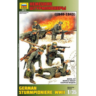 German Sturmpioniere WWII (1940-1943) - Zvezda 1/35