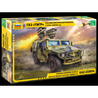 GAZ-233014 Tiger w. ATM Kornet-D - Zvezda 1/35