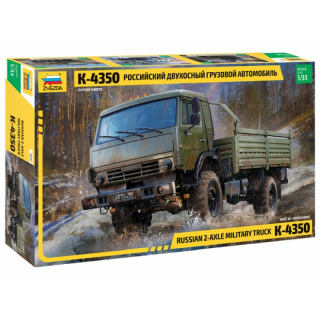 Russian 2-Axle Military Truck K-4350 - Zvezda 1/35