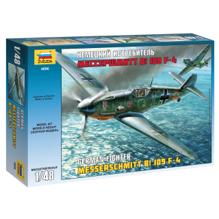 Messerschmitt Bf 109 F-4 - Zvezda 1/48