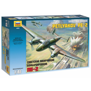 Petlyakov Pe-2 Soviet Dive Bomber - Zvezda 1/48