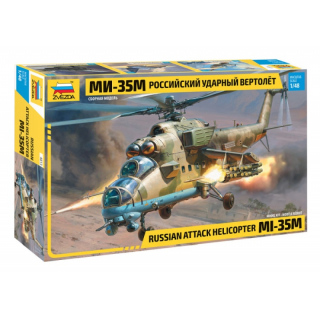 Mi-35M Soviet Attack Helicopter - Zvezda 1/48